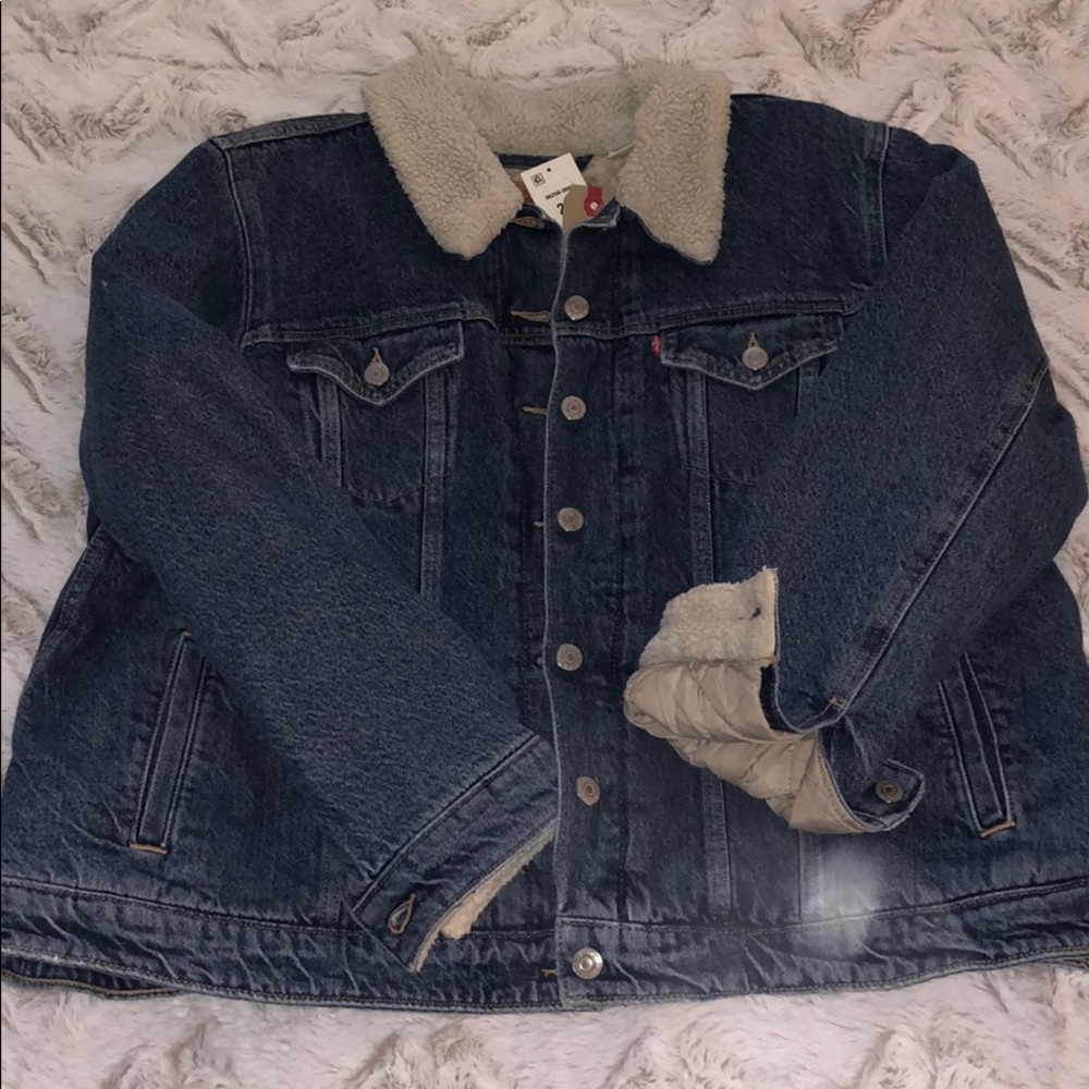Levi’s Trucker Sherpa Lined Denim Jacket